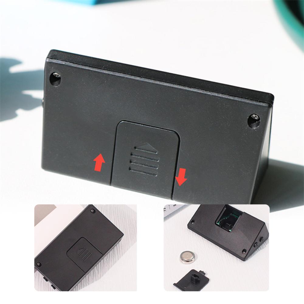 Đồng Hồ Điện Tử Màn Hình LCD Mini Để Bàn J7Y1
