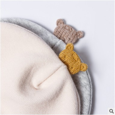 Mũ cho bé sơ sinh cotton 2 lớp siêu mềm