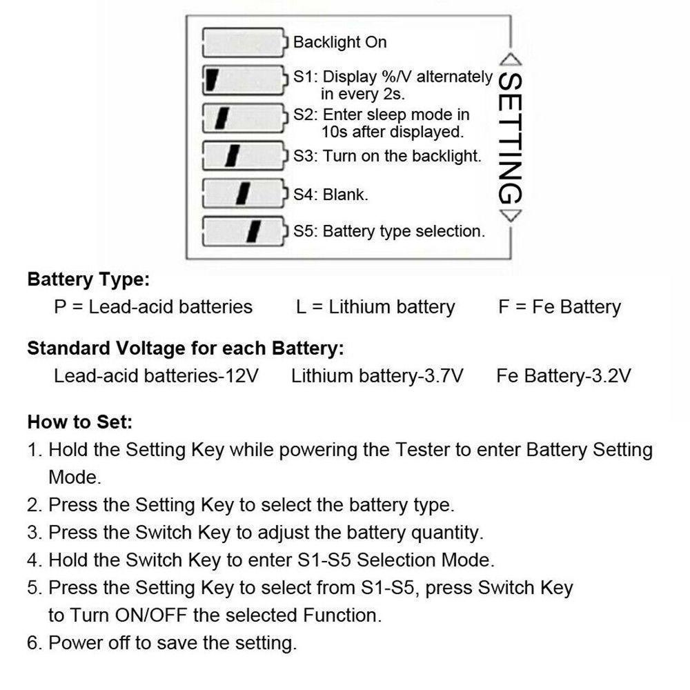 Máy Kiểm Tra Pin TAYLOR1 Màn Hình LCD