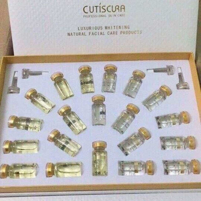 combo set 20 chai tbg đánh bay nám cutiscura