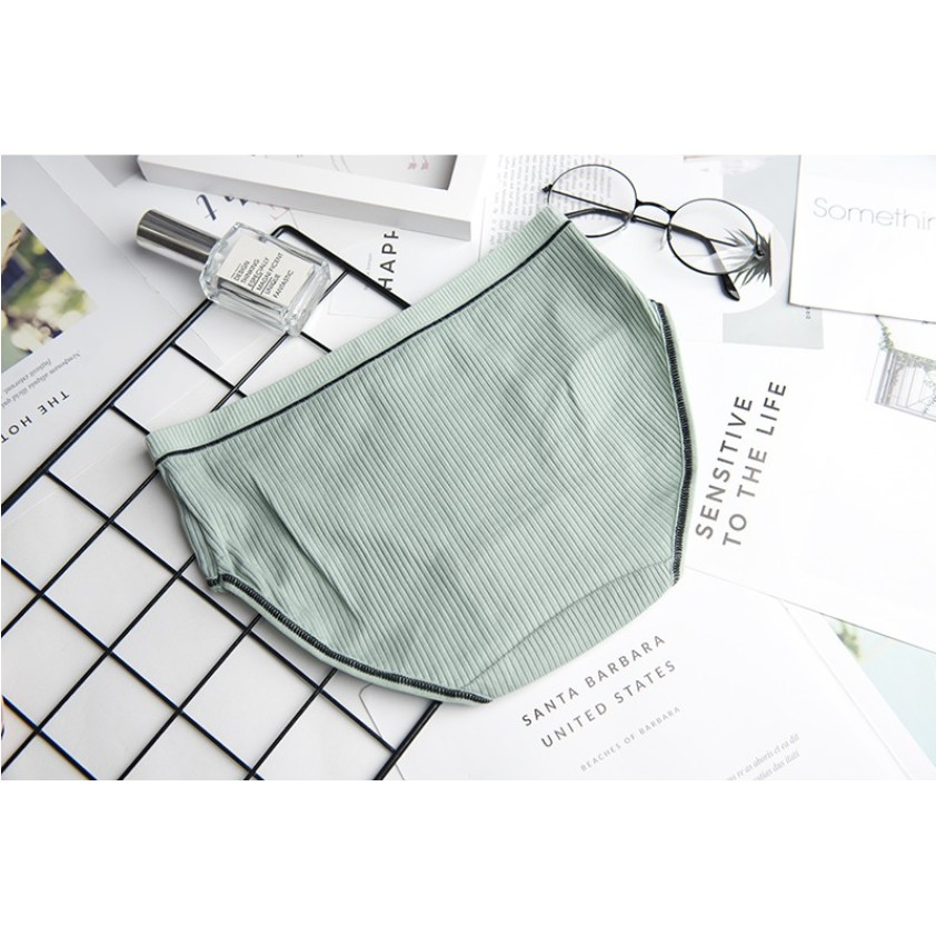 COMBO 5 Quần lót nữ Cotton vải mềm viền ren ôm bụng nâng mông kháng khuẩn co giãn 4 chiều LOTNU01