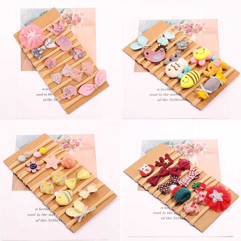 Set 10 băng đô xinh xắn dành cho bé gái