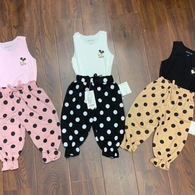Combo 5 set bộ cho bé gái