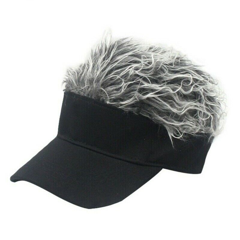 Mũ Lưỡi Trai Phối Tóc Giả Thời Trang Unisex