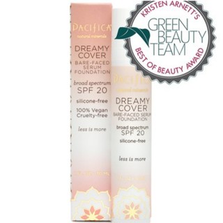 [Auth] Kem nền thiên nhiên kiềm dầu Pacifica Dreamy Cover Serum Foundation Made in USA