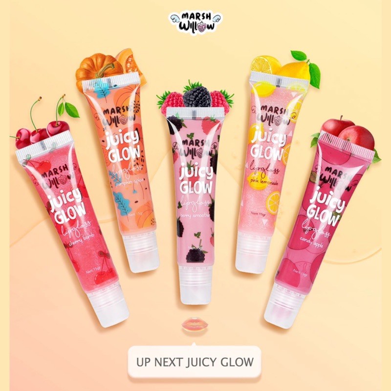 (hàng Mới Về) Son Bóng Marshwillow Juicy Màu Sắc Tươi Tắn
