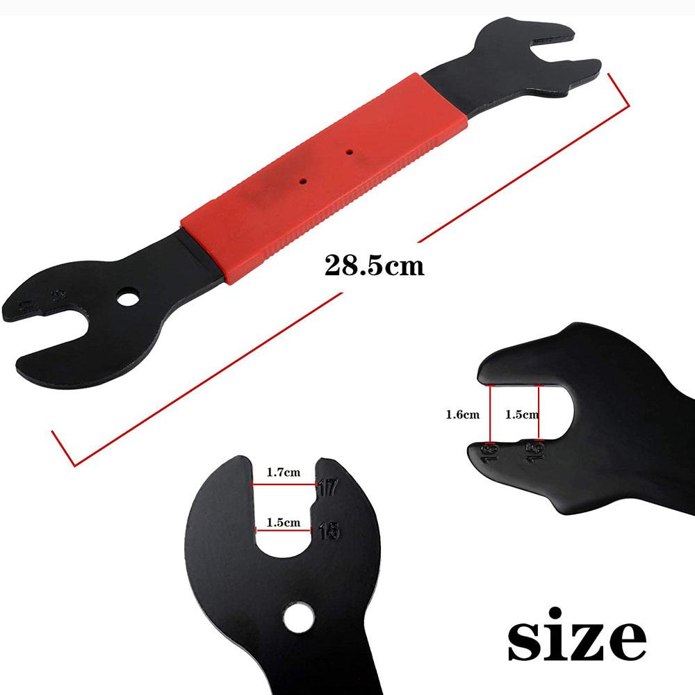 Cờ Lê Tay Cầm Dài Tháo Lắp Thoải Mái Bền Bỉ Cho Bàn Đạp Xe Đạp DARNELL