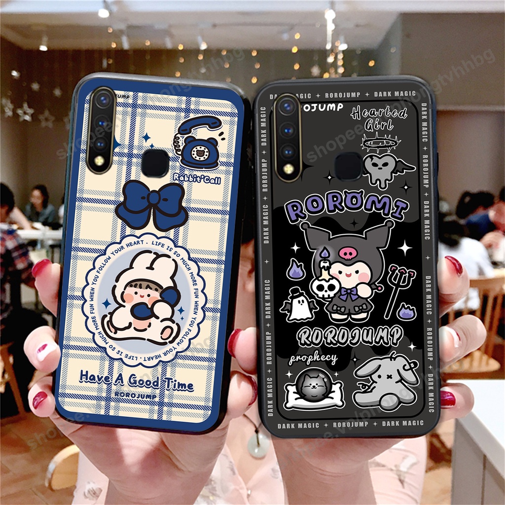 Ốp lưng Vivo U10 /  Y11 /Y12 / Y15 / Y17 / Y19 /U3 in mẫu trái tim gấu cute siêu đẹp cực bền