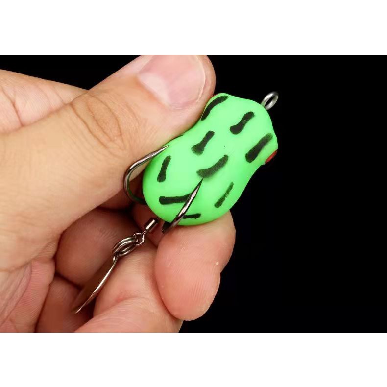 mồi giả Mồi Câu Cá Giả Hình Con Ếch 2.5cm 3.2g/ 3cm 4.2g Super Frog Lure Mồi giả câu cá lóc FATRENDCB