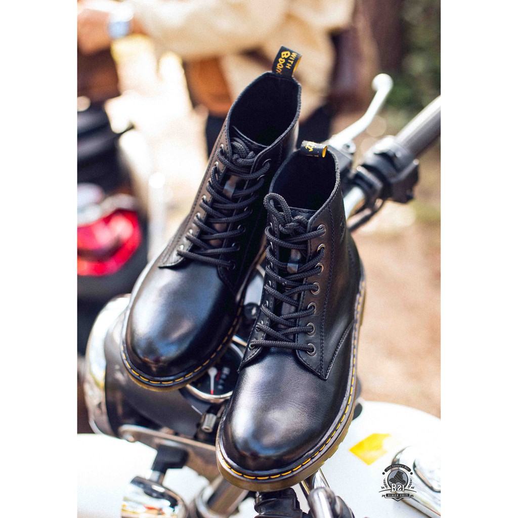 Giày Bốt Cổ Cao Da Bò Cao Cấp Đế Tăng Chiều Cao Giày Nam Công Sở Phong Cách Vintage Trẻ Trung Full Box - B21 Shoemaker | BigBuy360 - bigbuy360.vn