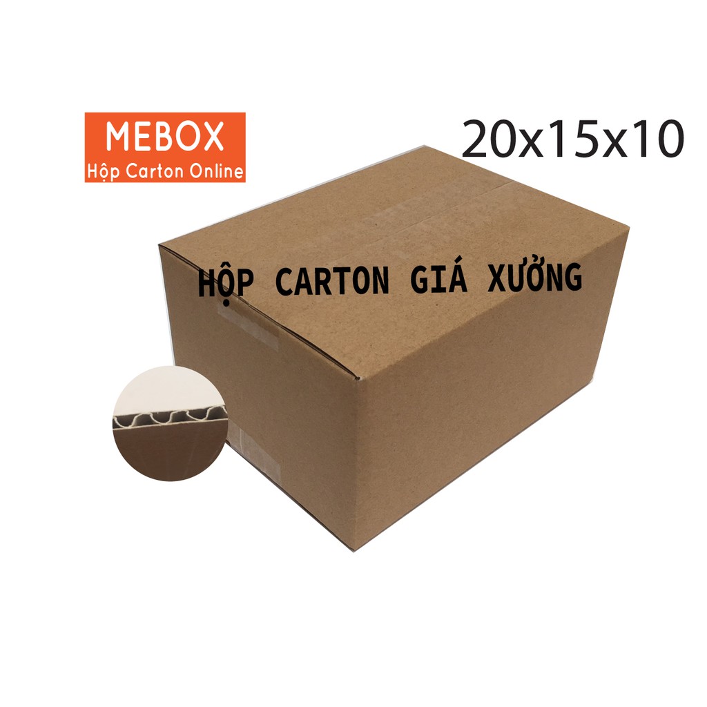 Hộp carton 20x15x10