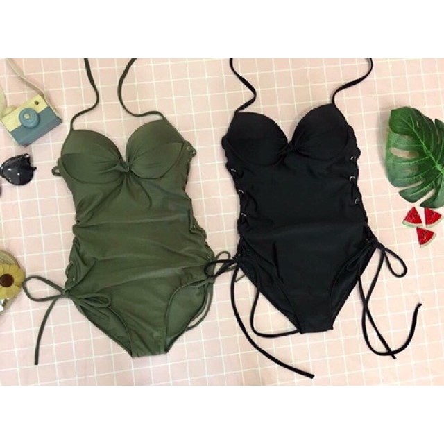 Bikini, Bộ Đồ Bơi Đi Biển Liền Thân, Một Mảnh Đan Đây 2 Bên BELLA MS41 | WebRaoVat - webraovat.net.vn