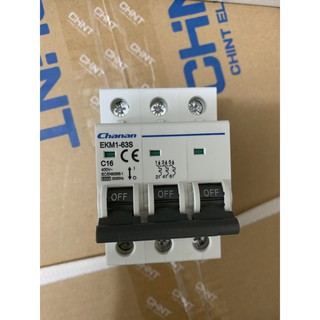 (CHANAN) Atomat cài MCB EKM1 63S 3C 6A,10A, 25A, 32A, 40A hàng chất lượng