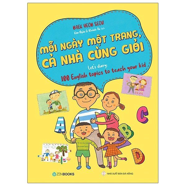 Sách - Kids Journal Writing - Mỗi Ngày Một Trang Cả Nhà Cùng Giỏi