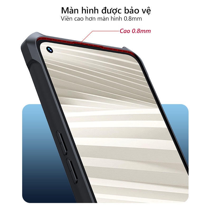 Ốp lưng XUNDD Realme GT NEO 2 / GT2 / Realme Q5 Pro 5G Mặt lưng trong, Viền TPU, Chống sốc