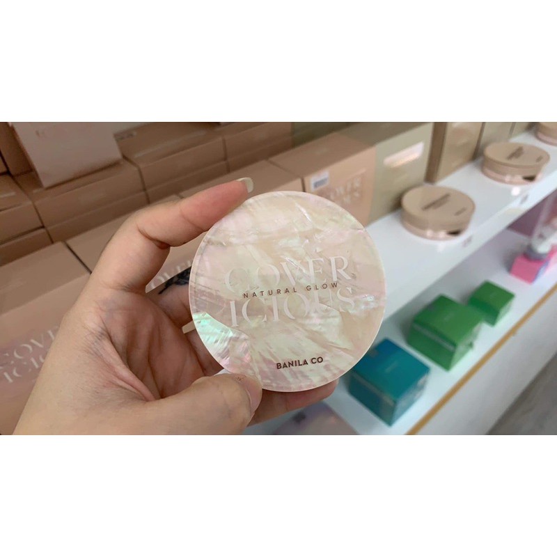 BANILA CO CUSHION TRẮNG DA COVERICIOUS NATURAL GLOW