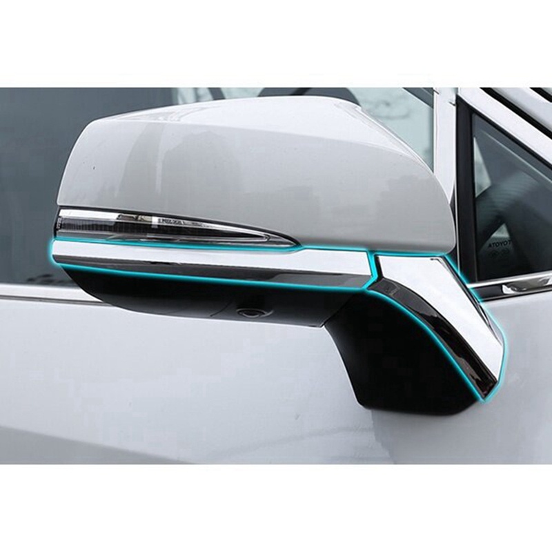 Viền Gương Chiếu Hậu Đính Kim Sa Lấp Lánh Trang Trí Xe Hơi Cho Toyota Corolla Cross XG10 2021-Present