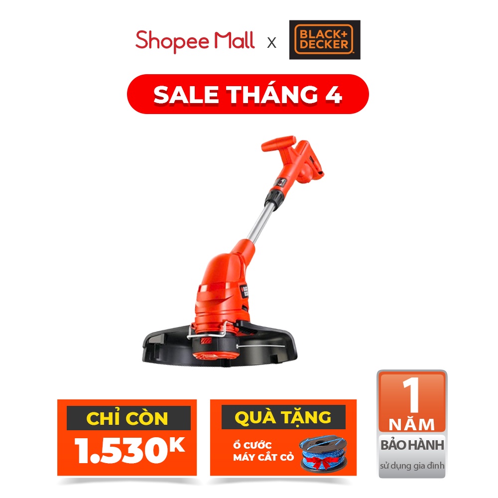 Máy cắt cỏ cầm tay 550W Black &amp; Decker GL5530-B1