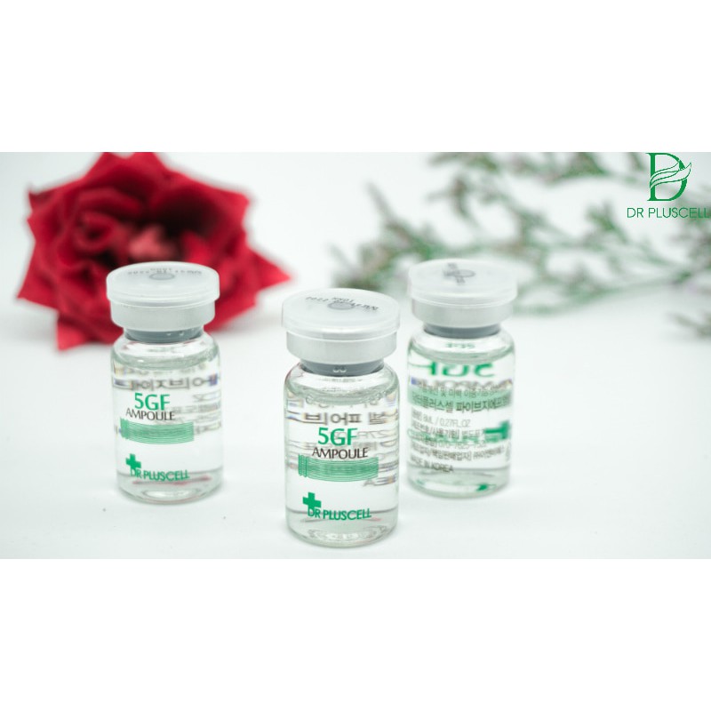 [Chính hãng] Tế Bào Gốc Phục Hồi, Chống Lão Hóa, làm đầy sẹo và trắng da Dr Pluscell 5GF Ampoule (1 lọ 8ml)