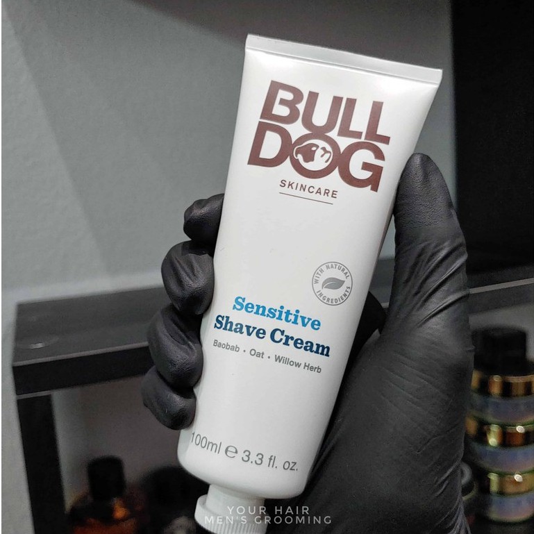 Kem cạo râu bulldog original sensitive shave cream 100ml - ảnh sản phẩm 3