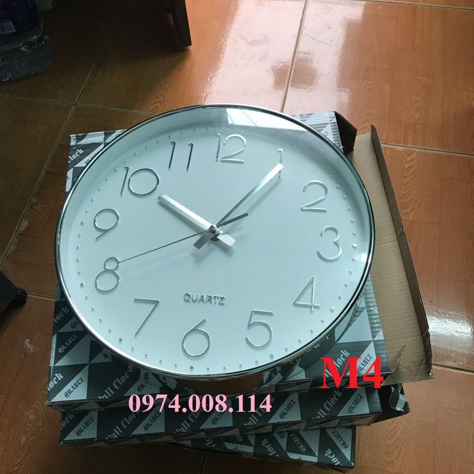 [GIÁ HỦY DIỆT] Đồng hồ treo tường quartz cao cấp kim trôi