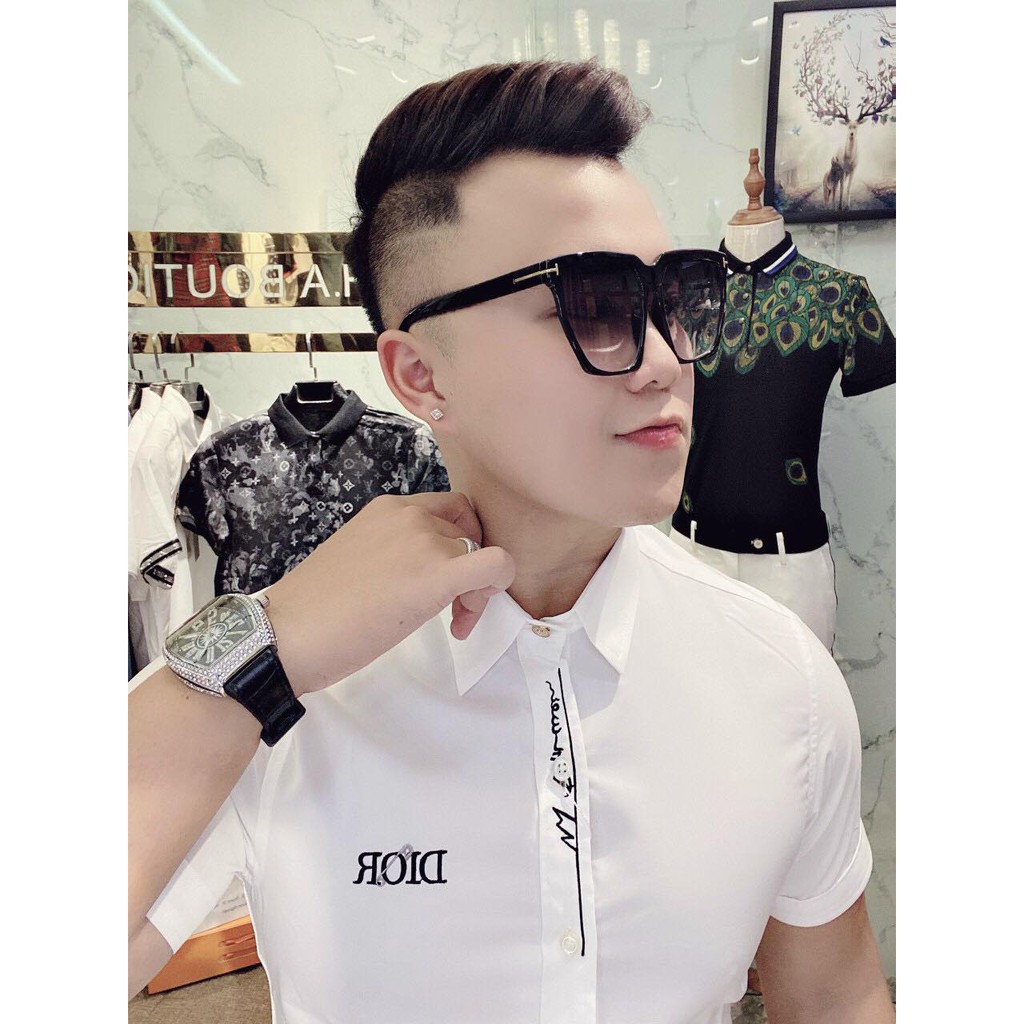 Áo sơmi ngắn tay DIOR / THORM 2 mẫu cực chất