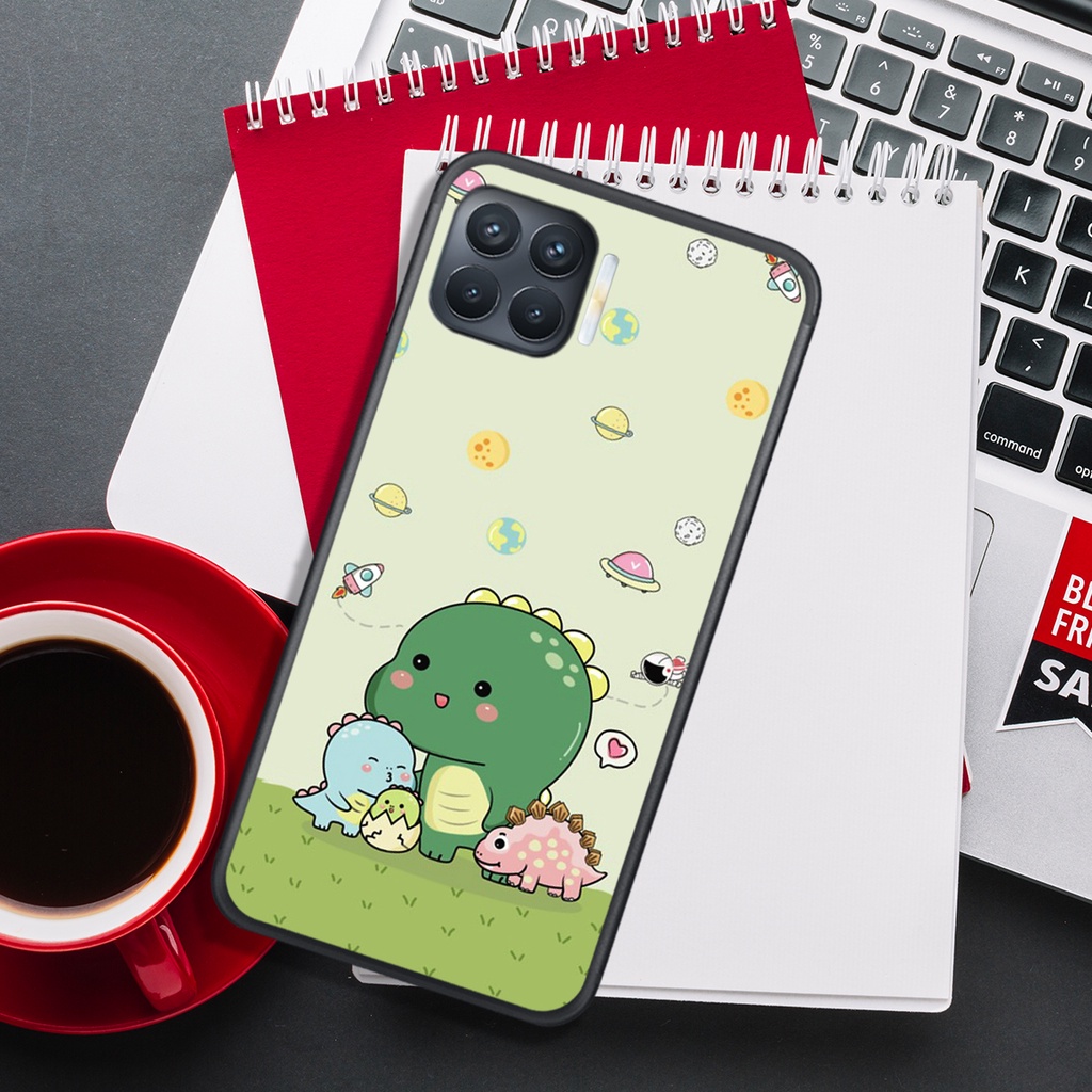 [HOT]ỐP OPPO A73 - A93  , IN HÌNH KHỦNG LONG CHIBI SIÊU DỄ THƯƠNG.