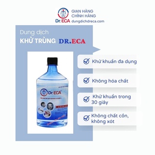 Dung dịch Dr.ECA khử trùng, sát khuẩn răng miệng (tặng 1 vỉ băng dán vết thương UGOtana)