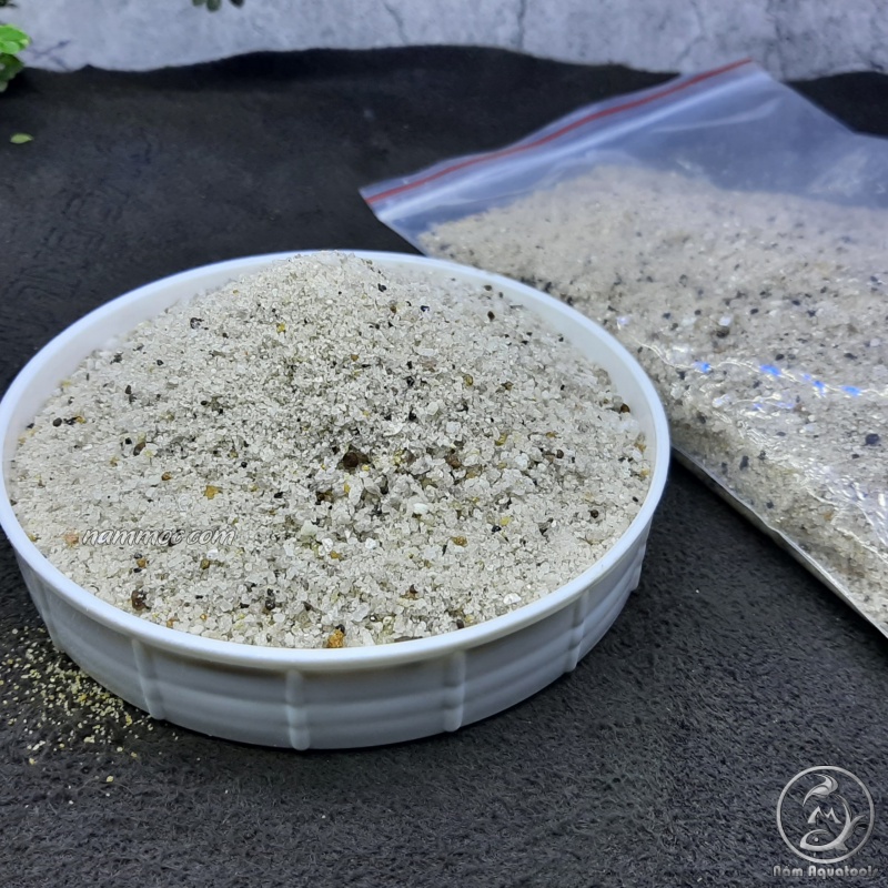 1KG Cát Muối Tiêu - Cát Trải Nền, Trang Trí Bể Cá Cảnh Thuỷ Sinh