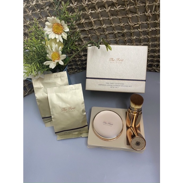 SÉT PHẤN NƯỚC OHUI CAO CẤP The First Ampoule Cover Cúhion mẫu mới t7/2021