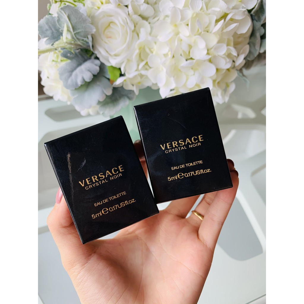 [HCM] Nước Hoa Versace Crystal Noir EDT Mini 5ml