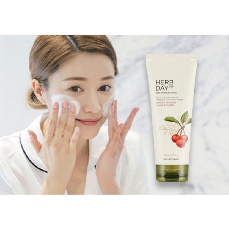 Sữa rửa mặt The Face Shop Herb Day 365