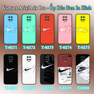 Ốp lưng Vsmart Aris/ Aris Pro dẻo đen in hình thể thao