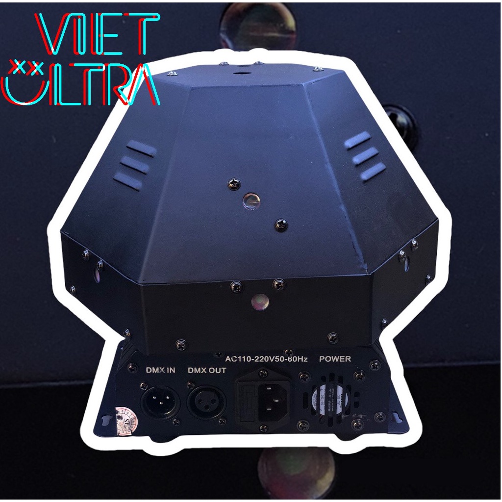 Đèn Nấm Trụ 11 Mắt Laser