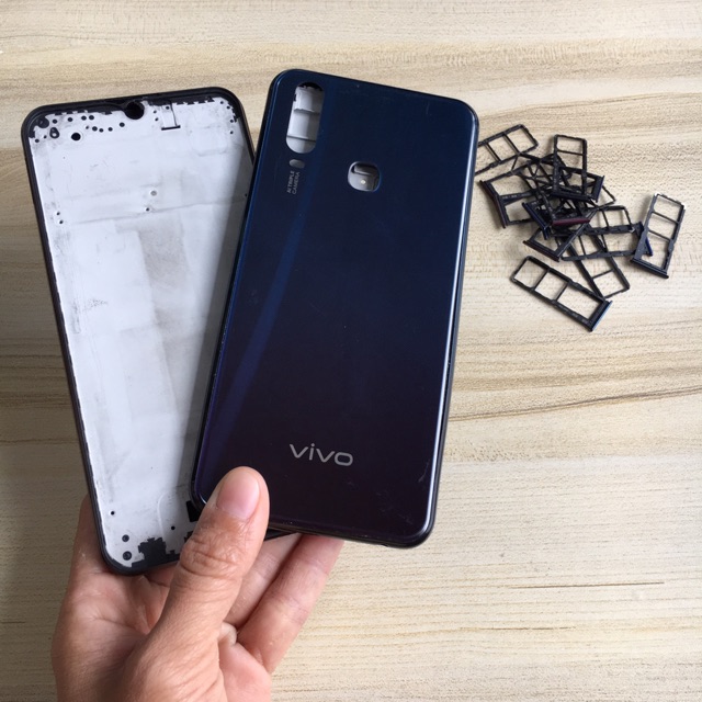 Bộ Vỏ Sườn Vivo Y12/Y15/Y17 Zin Hàng Cao Cấp (Tặng khay sim)