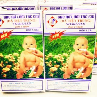 Gạc rơ lưỡi Hải sơn pha trẻ em
