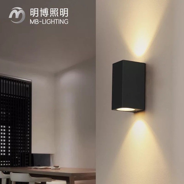 Đèn led 2 đầu ngoài trời, đèn gắn tường, đèn ngoài trời, đèn sân vườn, đèn tường, đèn rọi 2 đầu, đèn rọi điểm