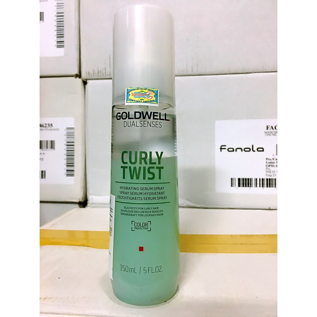 🇩🇪Goldwell-Germany🇩🇪Xịt dưỡng cho tóc xoăn Goldwell Hydrating Serum Spray Curly Twist 150ml