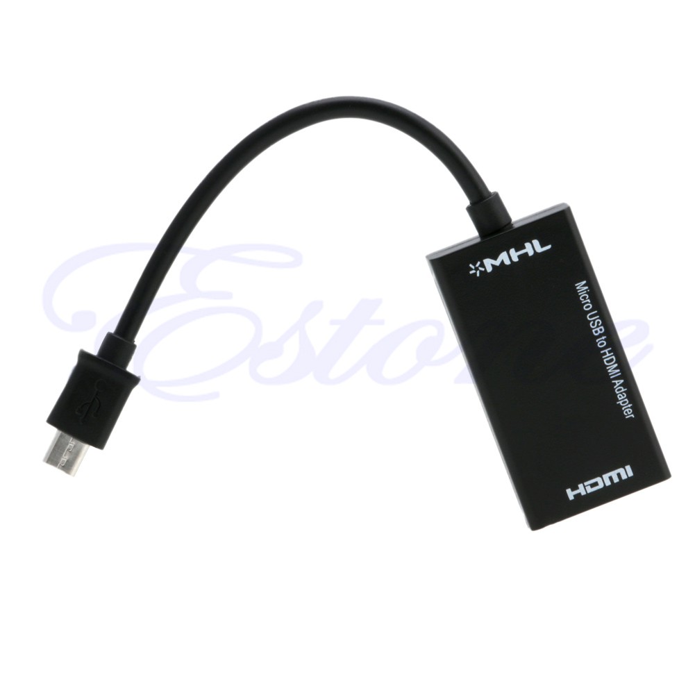 5 PIN Micro USB 1080p MHL to HDMI HDTV Adapter for Samsung Galaxy S4 S3 Note2
