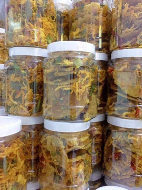 1kg cơm cháy lắc khô gà- ngon