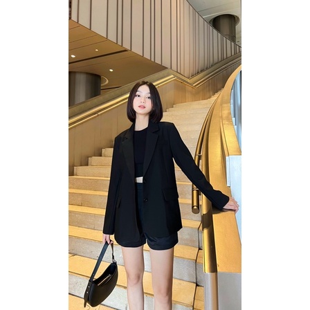 ÁO KHOÁC BLAZER DÁNG DÀI - GIN BLAZER