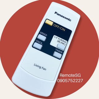 REMOTE ĐIỀU KHIỂN QUẠT PANASONIC QUẠT CÂY HÀNG CHÍNH HÃNG MÃ 409KH1600ZM