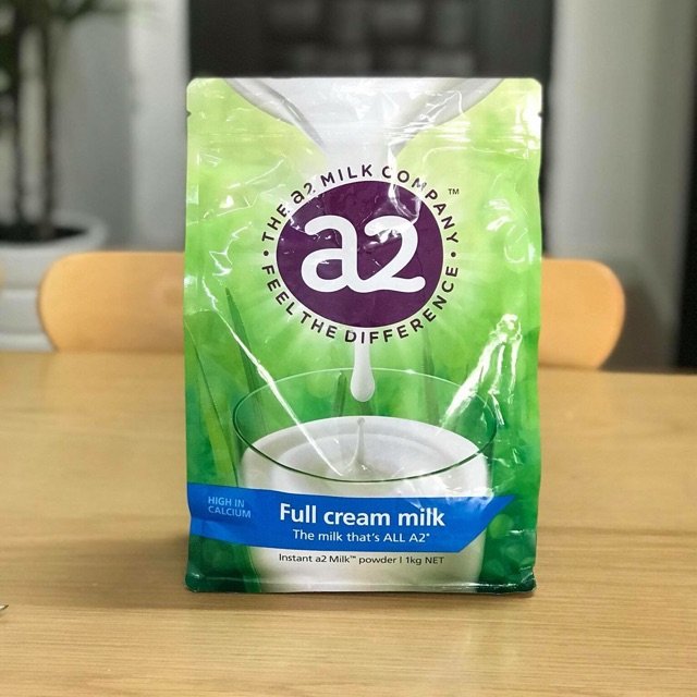 Sữa A2 full cream xách tay Úc