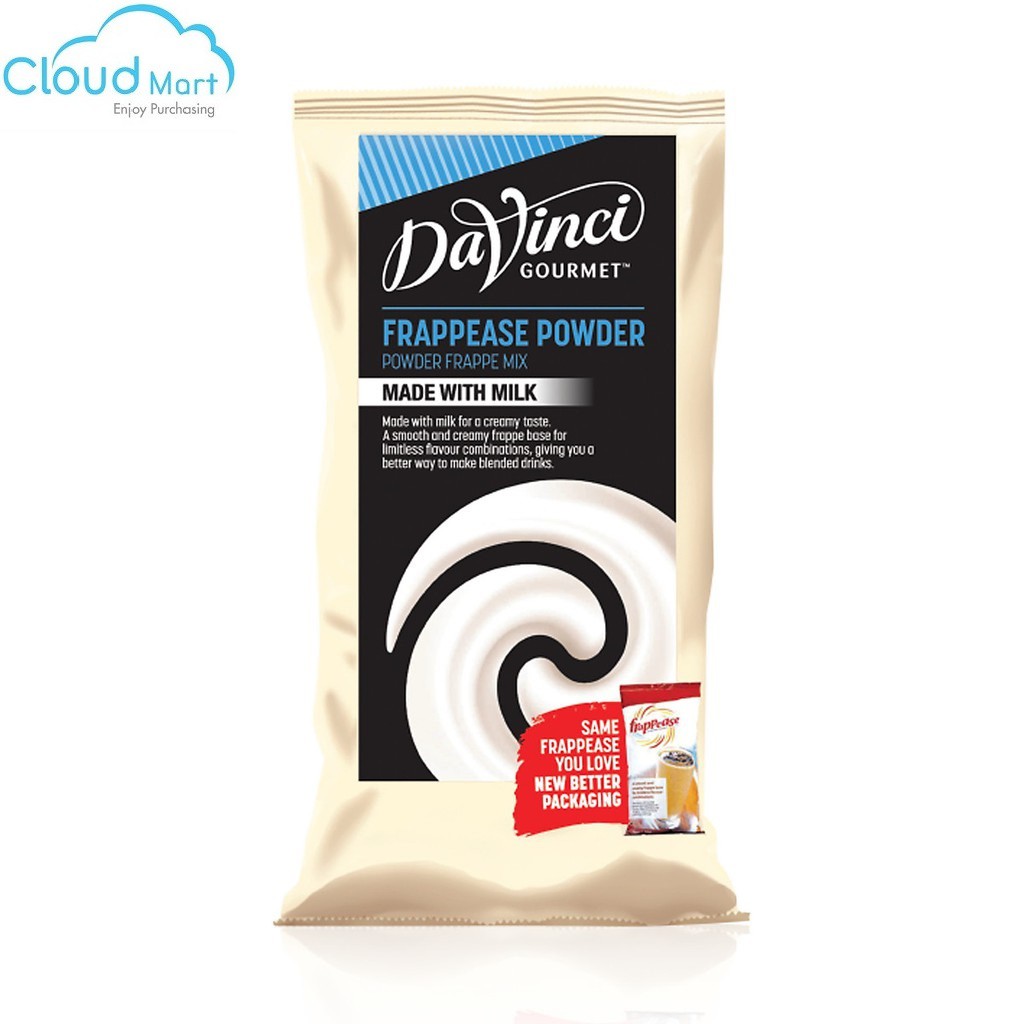 Bột Frappe Davinci Made With Milk 1kg