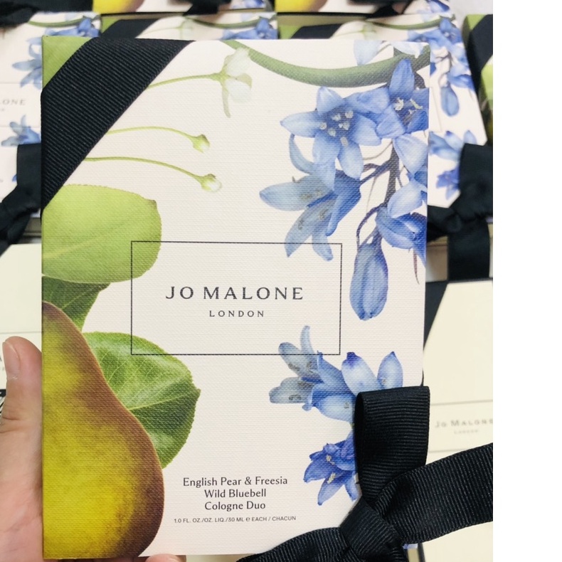 GIFT SET QUÀ TẶNG NƯỚC HOA JOMALONE 2 x 30ML English Pear và Wild Bluebell