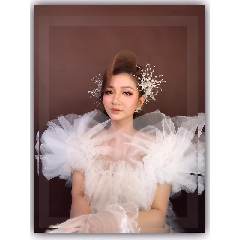 Váy von chụp hình concept