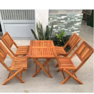 Bàn gỗ xếp cà phê. mới 100%
