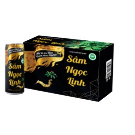 Nước Sâm Ngọc Linh - Nước uống từ thảo dược - Bồi bổ sức khỏe, chống lão hóa - thùng 24 lon