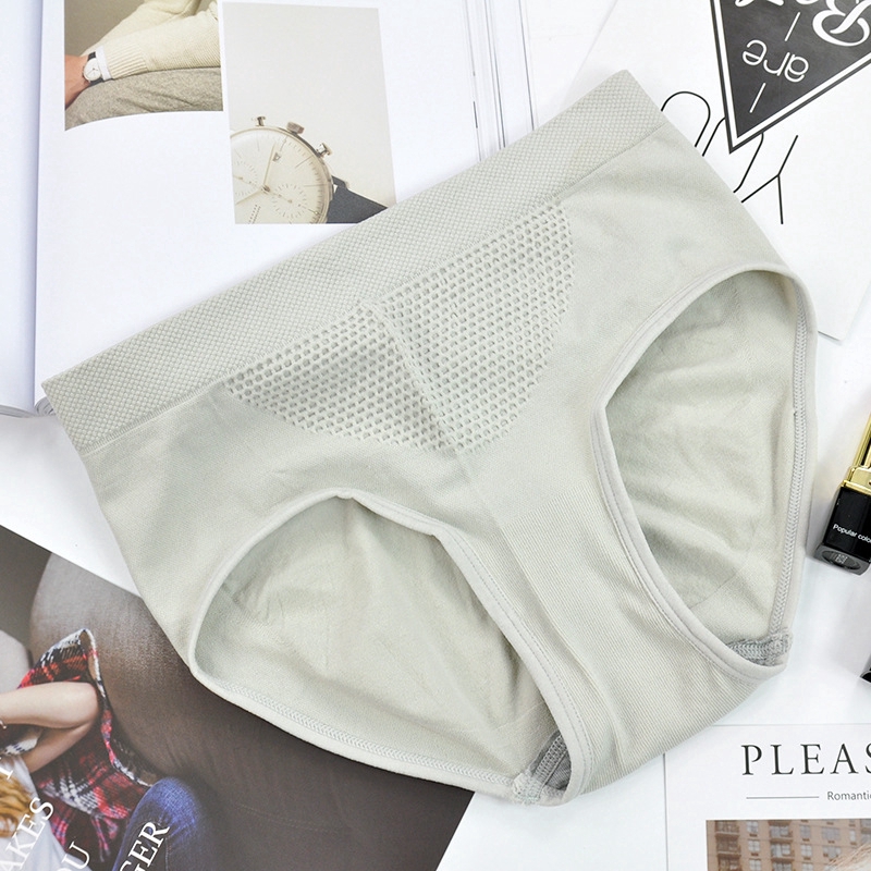 Quần lót lưng vừa không đường may họa tiết tổ ong 3d phong cách Nhật bản | BigBuy360 - bigbuy360.vn