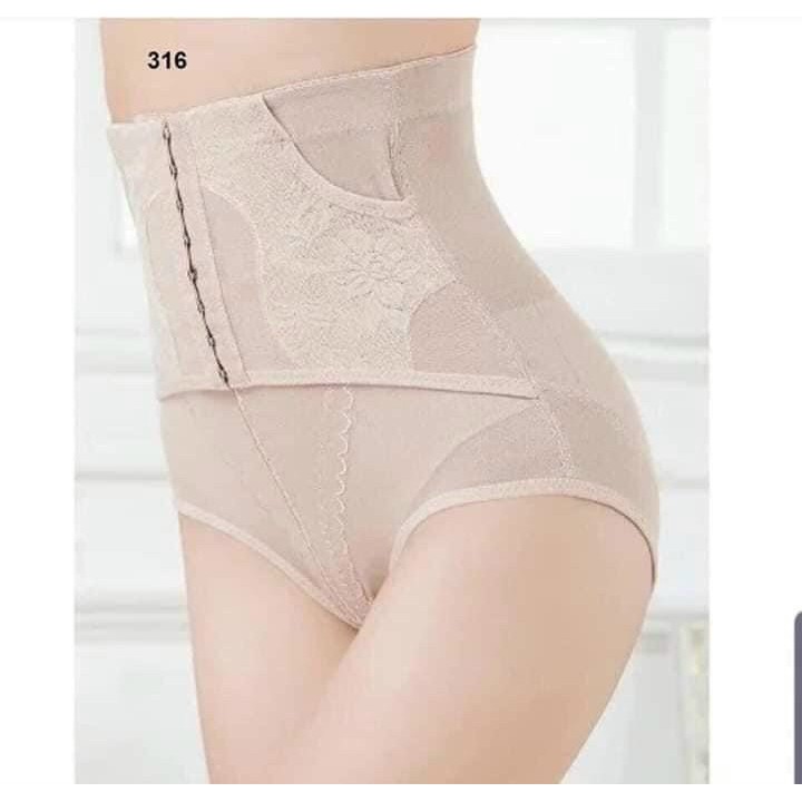 Quần Gen Nịt Bụng Cạp Cao Có Móc Cài S69